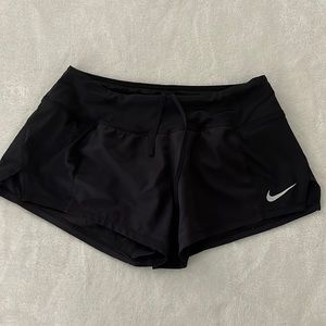Womens Nike dry fit black shorts